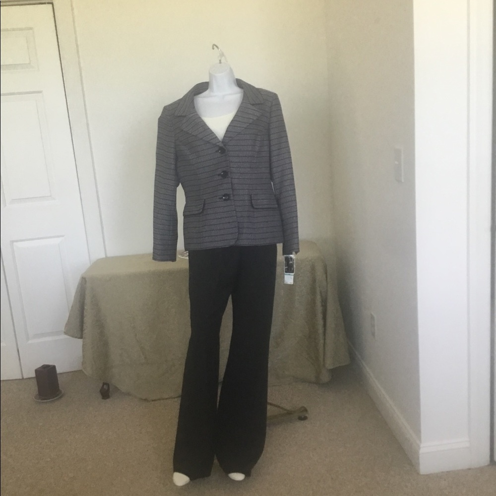 2piece pants set long sleeves jacket